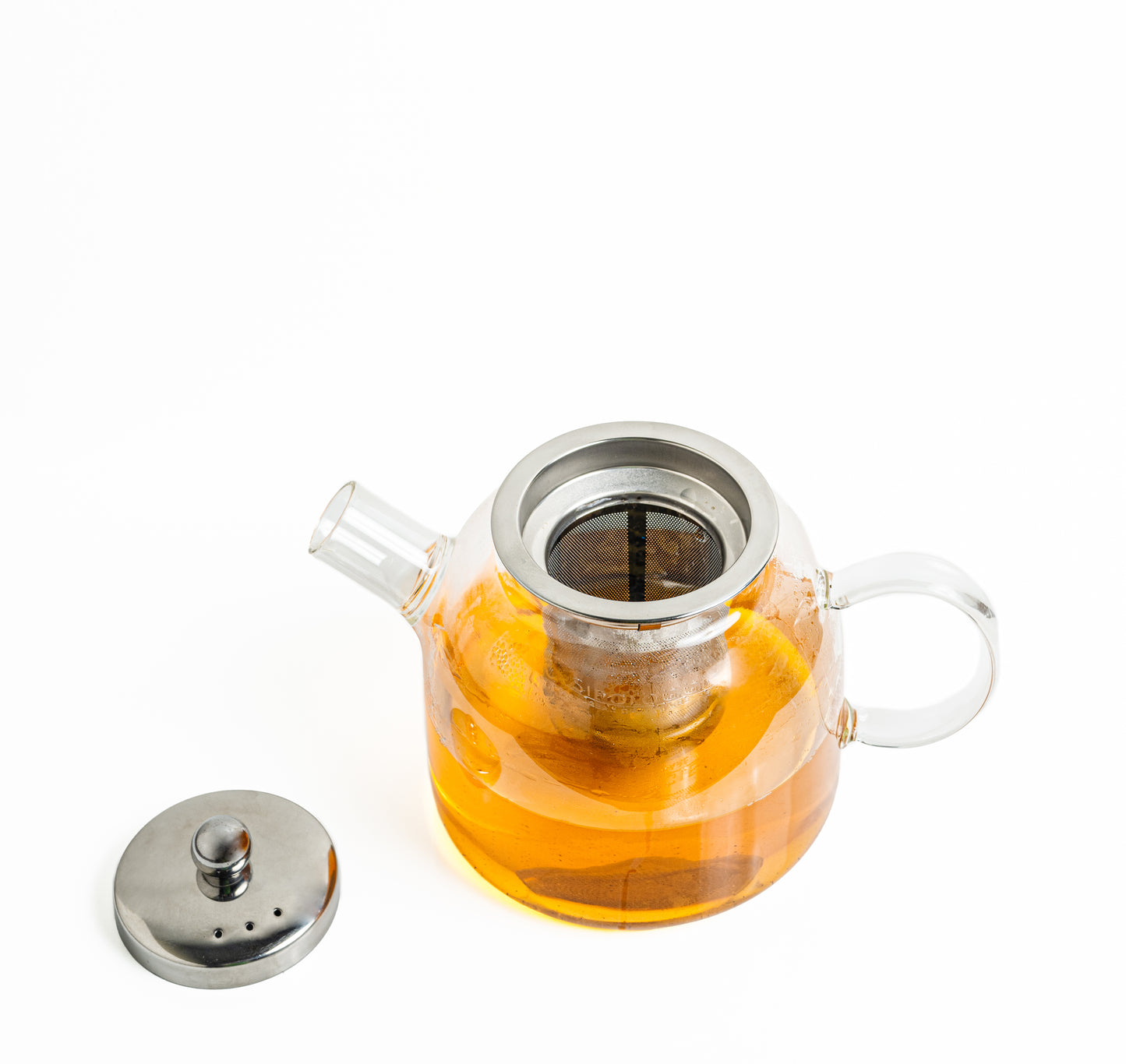 Inspire Borosilicate Glass Tea Pot with Infuser - 900ml