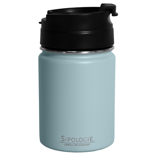 TravelBrew Insulated Tumbler 260ml I Stainless Steel with a Sipper 260 ml Flask