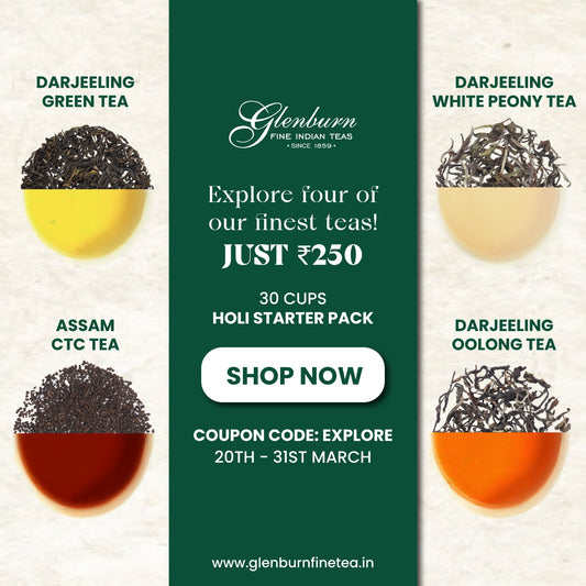 Darjeeling White / Green / Oolong / Black Tea Taster